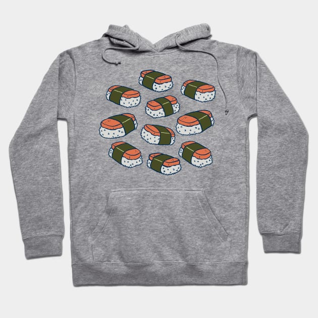 Musubi Hawaiian Sushi Hoodie by Carabara Designs